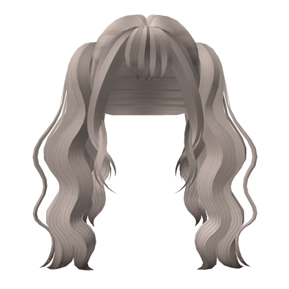 Platinum Long Wavy Hair