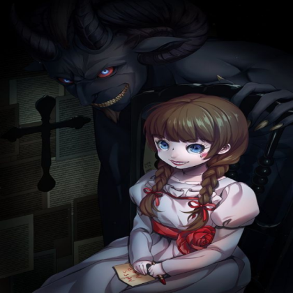 Annabelle Fanart - ALL HORROR Roblox decal