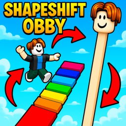 🎭 IMPOSSIBLE SHAPESHIFT OBBY! 🥶🔥 (100 STAGES!)