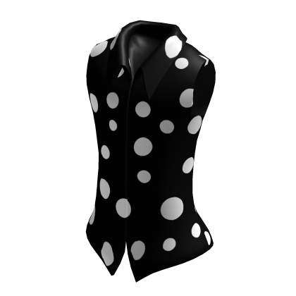 🔳 Polka Dot Sleeveless Shirt 🔳 thumbnail