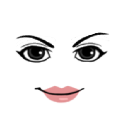 the evil girl face Roblox decal