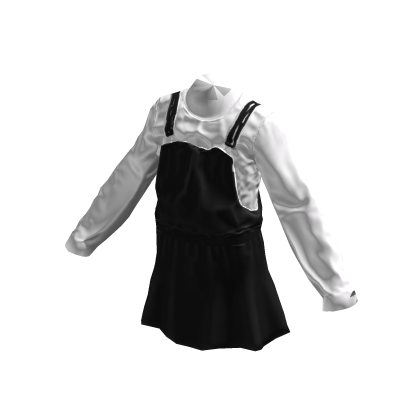 Overall Dress Black thumbnail