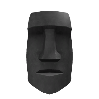 Big Stone Statue Head