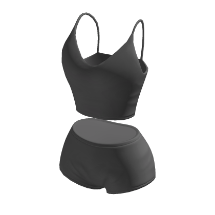 Shorts & Crop Top Grey thumbnail