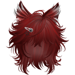 🐾❤️ Red Emo Cat Hair