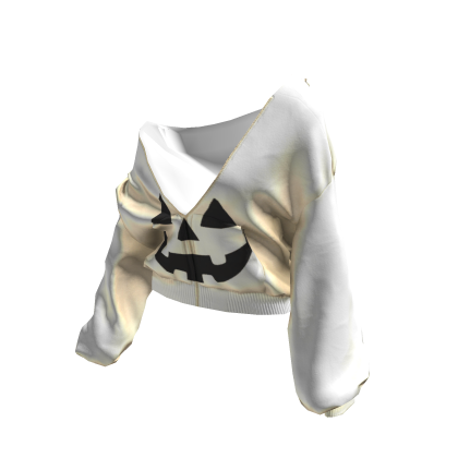 🎃 Halloween Pullover Baggy Hoodie Beige