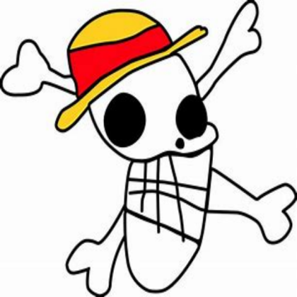 Luffy for BloxFruits crew Logo Roblox decal