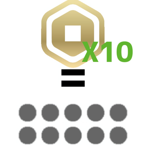 10 Robux = 10 Ball