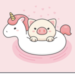 Pastel piggies