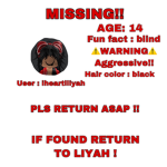 LOOKING FOR LEXI !