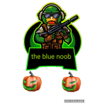 The blue noob.