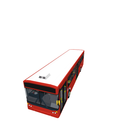 Cringey blocky bus