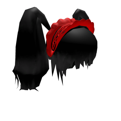 Pigtail Maid Hair Roblox item