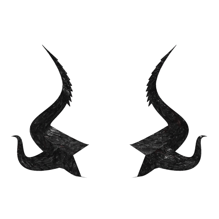 Black Dragon Horns 