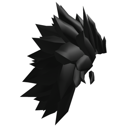 Big messy fluffy hair [Black]