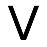 v letter