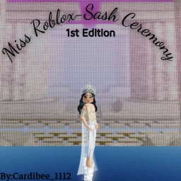 Miss Roblox-Sash Ceremony icon