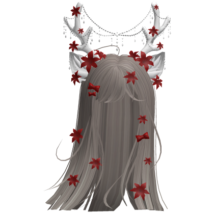 Ethereal Christmas Fairy Fawn Hair w/ Antlers
