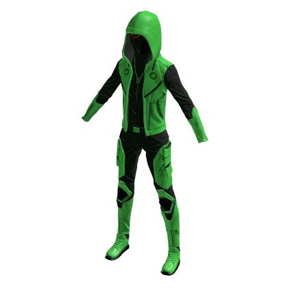 Traje Neon verde (Cyber) thumbnail