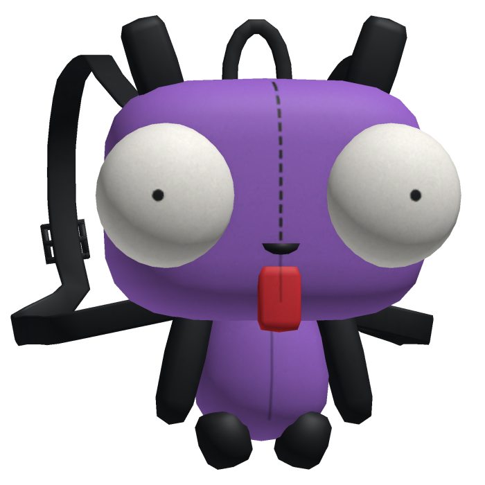 Purple Alien GIR Scene Plush Backpack [3.0]