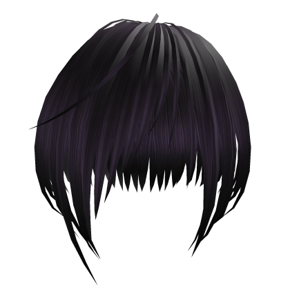 Purple Short Snow White Cute Bob Hair