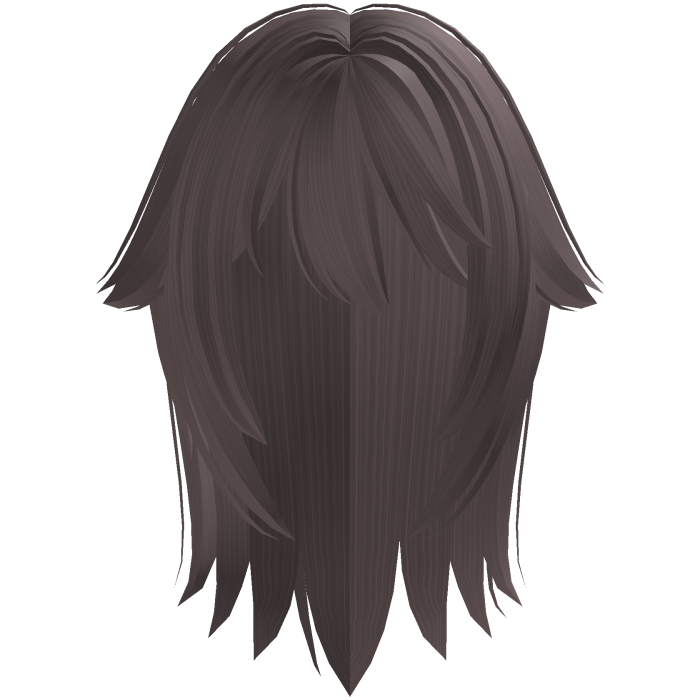  ♡ ; kawaii messy vkei milktea hair w/ tufts