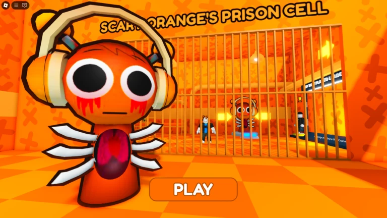 😱 🍊 SCARY ORANGE SPLANKIのプリズンラン! (オビー)