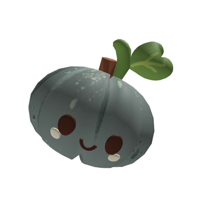 Happy Little Blue Freckled Pumpkin Sprout Buddy