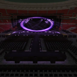 Concert Stage in Stadium icon