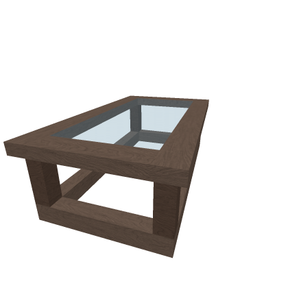 Brown Wooden Coffee Table 2.0