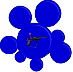 Blue Bloxxers Paintball Team.
