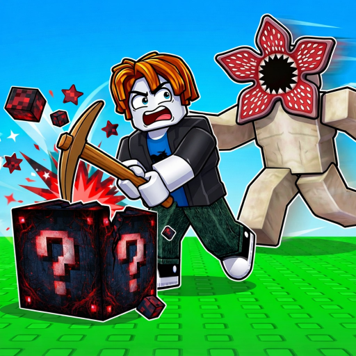 Break a Lucky Block for Stranger Things