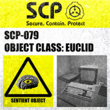 scp-079 sign Roblox decal