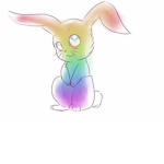 <3 Rainbow Rabbits <3