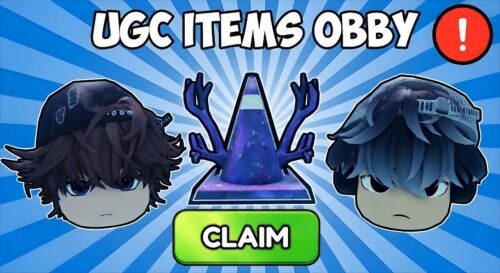 👑 Glass Bridge Obby for Free UGC Items