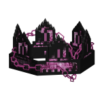 [GLITCH] Light Pink Static Animated 8-Bit Crown