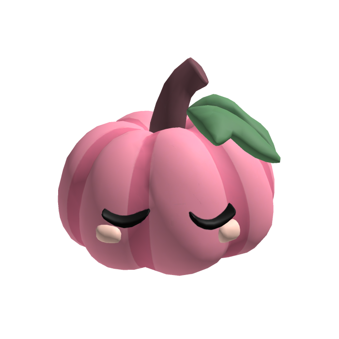 Pink Sleepy Pumpkin Hat