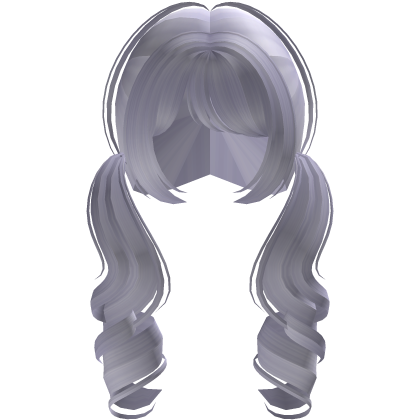 dainty little purple magical pigtails Roblox item