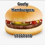 goofy hamburger