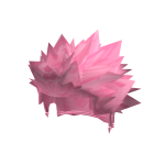 Bubble Gum Pink Spiky Hair