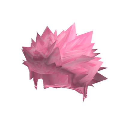 Bubble Gum Pink Spiky Hair thumbnail