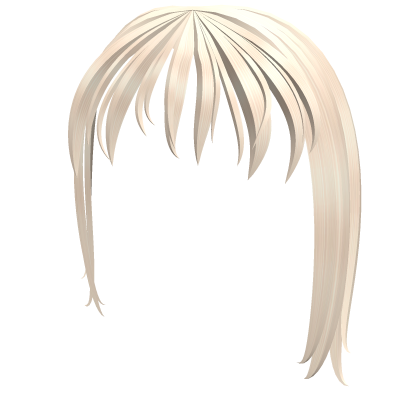 Messy Blonde Bangs Roblox item