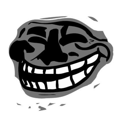 troll face rush NOT MINE Roblox decal
