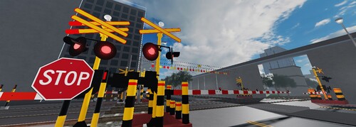 New Update Indonesian railroad crossing