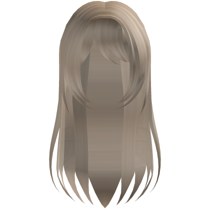Blonde Long Anime Half Hair Roblox item
