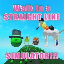 Walk in a straight line simulator!