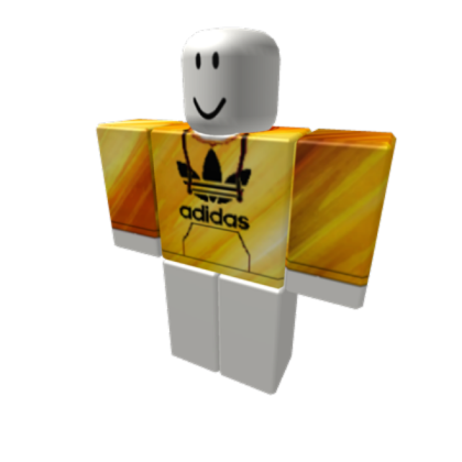 Dope Gold Adidas Hoodie! Roblox decal