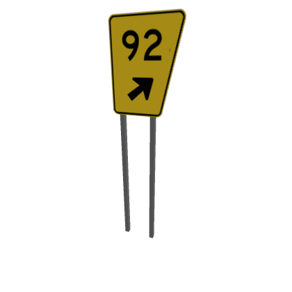 Quebec Style Exit Sign