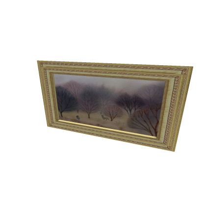 Forest with frame.