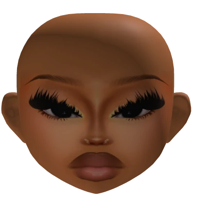 Baddie Makeup Mesh (Brownskin) | Roblox Item - Rolimon's
